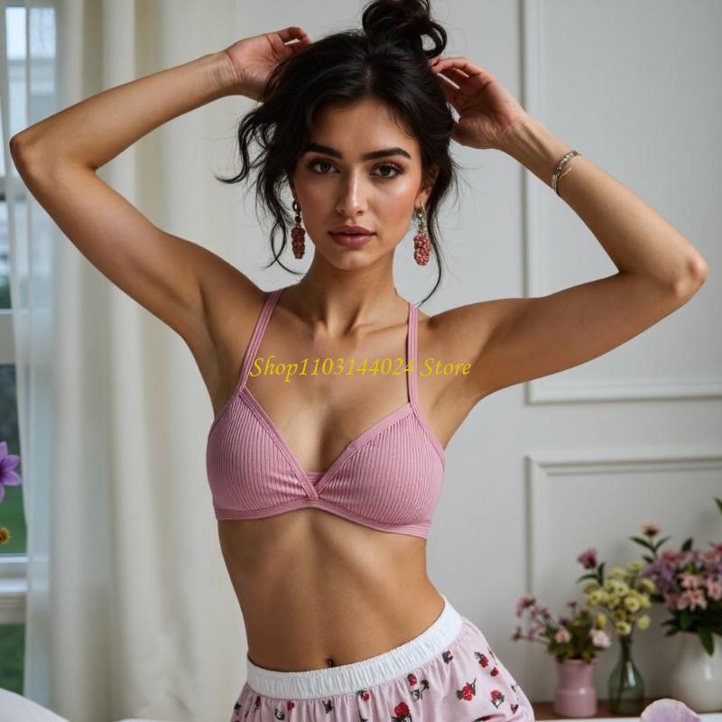 Cotton Bra Everyday - N5KE Cotton Crossback Bra Vải thoáng