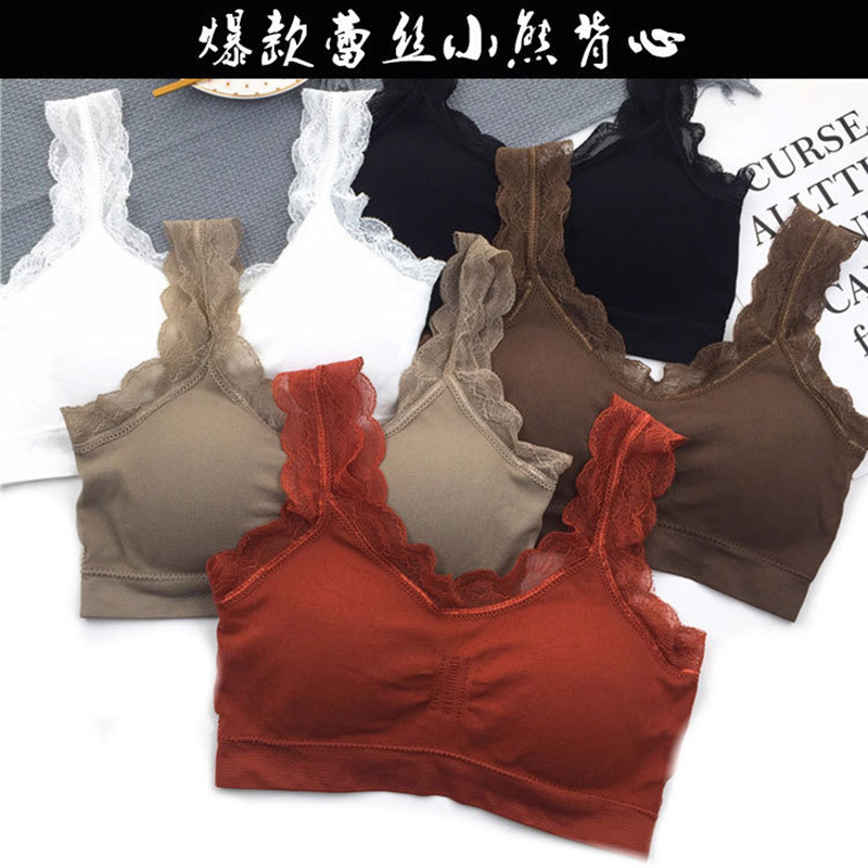 Lace Bralette Set - 3D Ren Quần Lót Liền Mạch