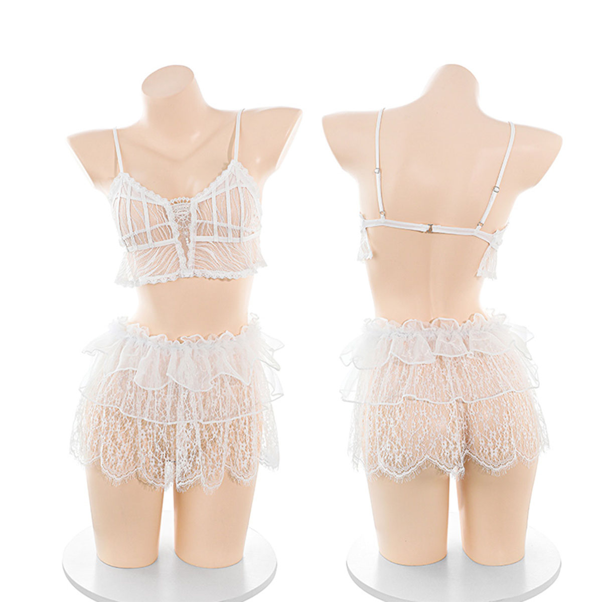 LISM Sweet Sheer Lace Lingerie - đánh giá và giá Lace Bralette Set